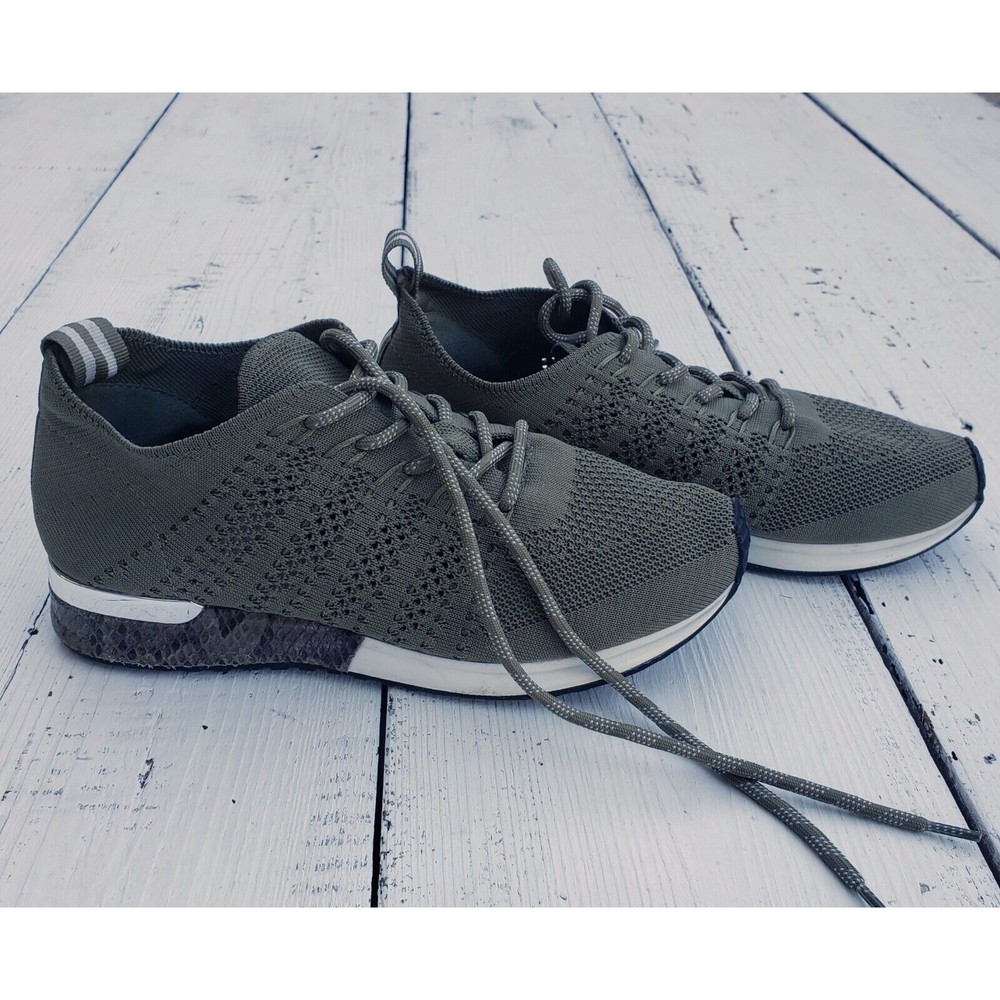 Urban Sports by J/Slide sKnit Women Sz 8 / EUR 38.5 Green Comfort Walking Shoes